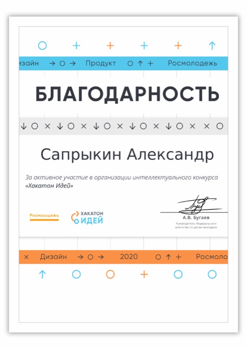 Росмолодёжь: Хакатон идей